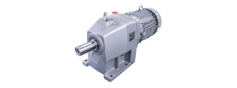 NORD helical inline gear reducer with integral motor