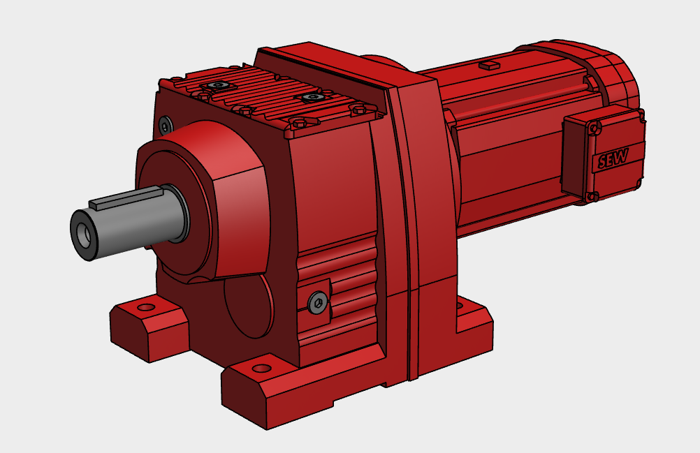 SEW-EURODRIVE R97DRN132S4 gearmotor